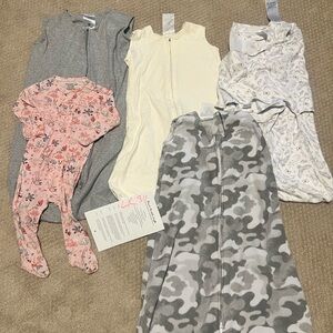 Baby Sleep Sack and Onesie Set